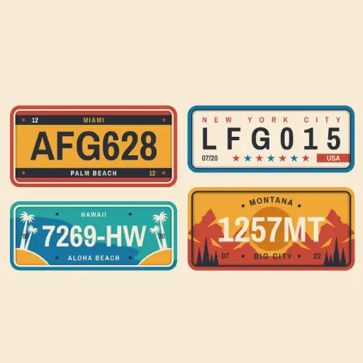 Custom Front License Plate 